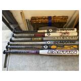 (6) Fast Pitch Softball Bats Demarini - Easton