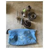 Klein Tool Bag with Drill Bits