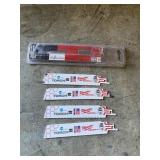 (4) Sawzall The Torch Blades Milwaukee