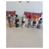 Large Lot of marking spray paint, spray adhesive,