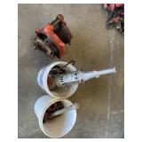 RIDGID Pipe Threading Head and Tools Lot