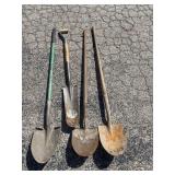 (4) Shovels Lot - You get All (4)