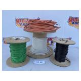 4 Spools of Electrical Wire