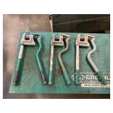 (3) Greenlee 710 Metal Stud Punch -  1 -11/32"
