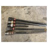 (5) Milwaukee Quik-Lok Bits Lot