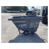 Rolling Rubbermaid Dump Cart
