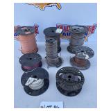 9 Spools of Electrical Wire
