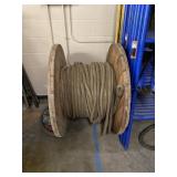 Large Spool of Rope for Wire Pulling
