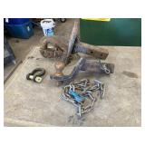 (2) Truck Hitches and Extras Lot