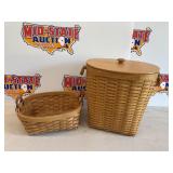 Two Wooden Baskets