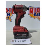 Milwaukee 1/4" (6mm) Compact Brushless Hex Impact