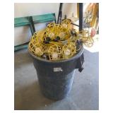 Large Bucket of Temporary Lighting