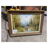 OIL PAINTING SINGED BY JOSEPH KUGLE "45X34"