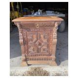 Antique French Gothic Revival "Jam" Cabinet