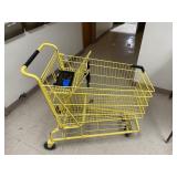 YELLOW SHOPPING CART