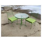 WROUGHT IRON PATIO SET