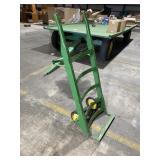 WOODEN DOCK DOLLY CART GREEN