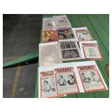 LOT OF BOXING ADS MATERIAL