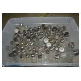 TOTE OF SALT & PEPPER SHAKERS