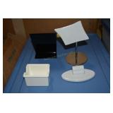 SERVEWARE, PACKET HOLDERS, MISC KITCHEN ITEMS