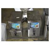 (2) BUNN STAINLESS STEEL ICED TEA DISPENSERS
