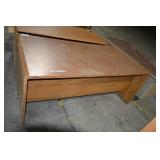 DESK: 72" X 36" X 30"