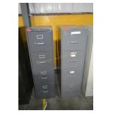 (2) HON 4-DRAWER FILING CABINETS