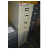 (2) 4-DRAWER FILING CABINETS