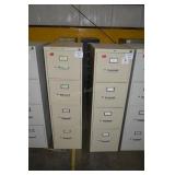 (4) 4-DRAWERS FILING CABINETS
