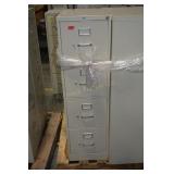 (3) 4-DRAWER FILING CABINETS