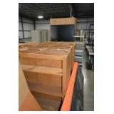 (6) BOOKSHELF CABINETS 46" X 21" X 46"