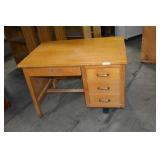 WOODEN DESK 42" X 28" X 29.5"
