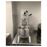 UNIVEX SRM 20 MIXER WITH ATTACHMENTS