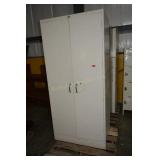 (3) METAL STORAGE CABINETS