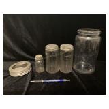 ECONOMY JAR, SALT SHAKER, PRESTO LID, JARS