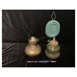 (2) KEROSENE LAMP BASES