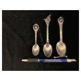 (3) DECORATIVE SPOONS