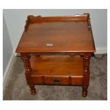 PAIR OF YOUNG REPUBLIC TELL CITY END TABLES