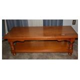 TELL CITY COFFEE TABLE - 46" X 19.25" X 14.75"