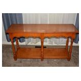 TELL CITY SOFA TABLE - 50" X 15" X 26.5"