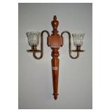 TELL CITY WOODEN WALL HANGING DECOR - 21.5"