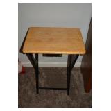 (2) TV DINNER TABLES