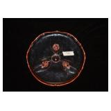 PINK DEPRESSION CAKE PLATE WITH LEGS