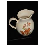LEAF PATTERN CERAMIC PITCHER & CUPS SET