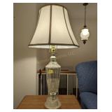 CLEAR GLASS LAMP