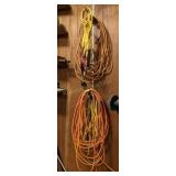 (3) EXTENSION CORDS & JUMPER CABLE SET