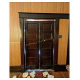 (2) Old Spring 5-Pannel Wooden Doors