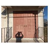 (2) Big Doors on Front of Church