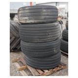 (4) 19L-16.1 Implement Tires on 6-Hole Rims