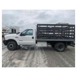 2001 Ford F-450 w/ Flatbed & Bed Extensions